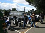 Photo courtesy of Sue (she is the one driving the blue car as her bike is in the shop!)