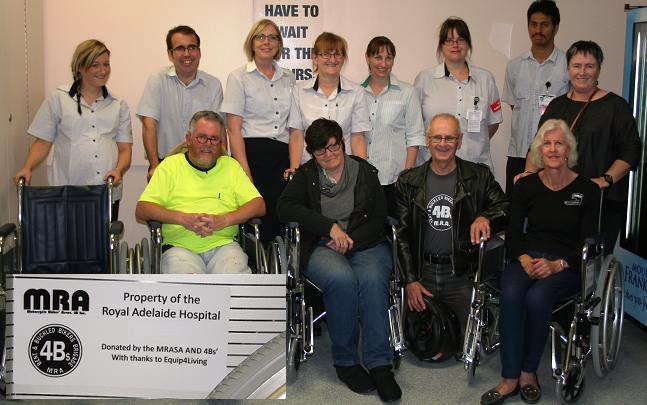 2014 Handover of Wheel Chairs for RAH