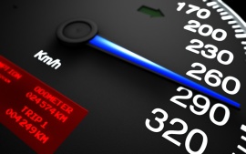 analog speedometer